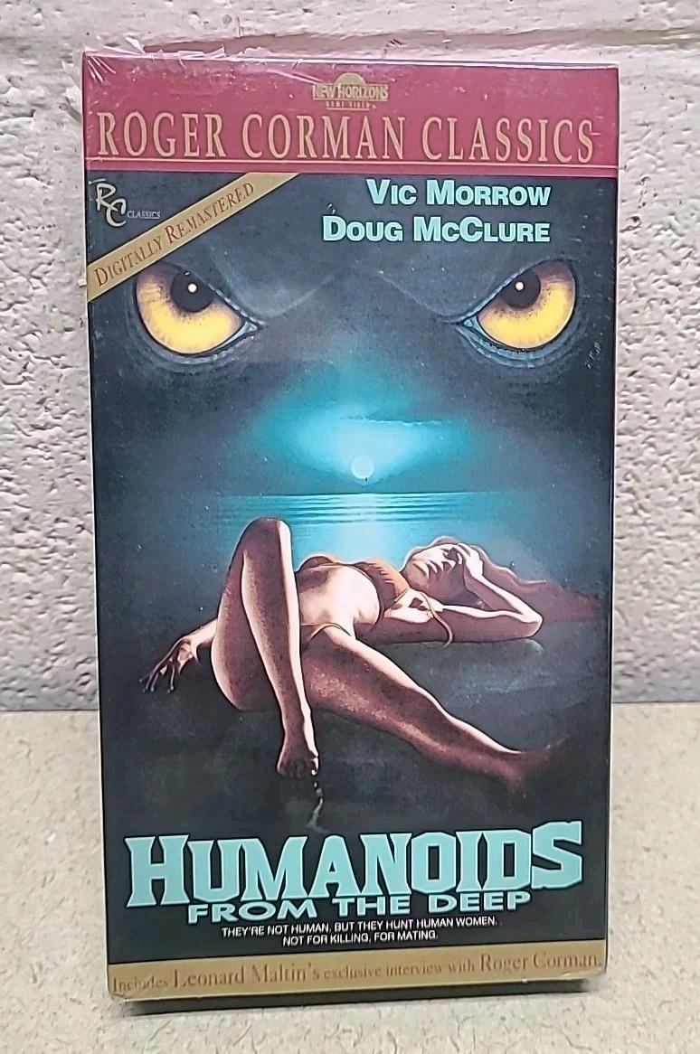 Humanoids from the Deep (VHS, 1980) Rare Horror Sci-Fi Excellent Condition 1996