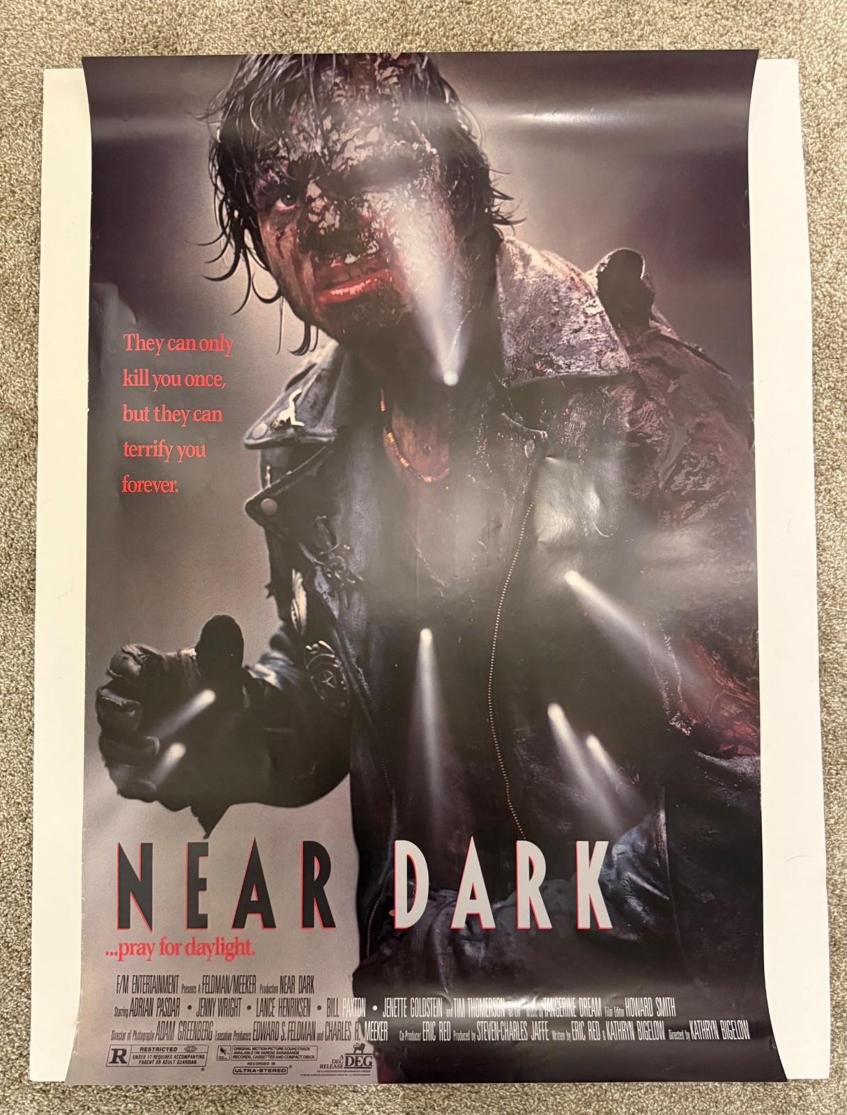 Original NEAR DARK Vintage Movie Poster Terminator Lost Boys Vampires They Live