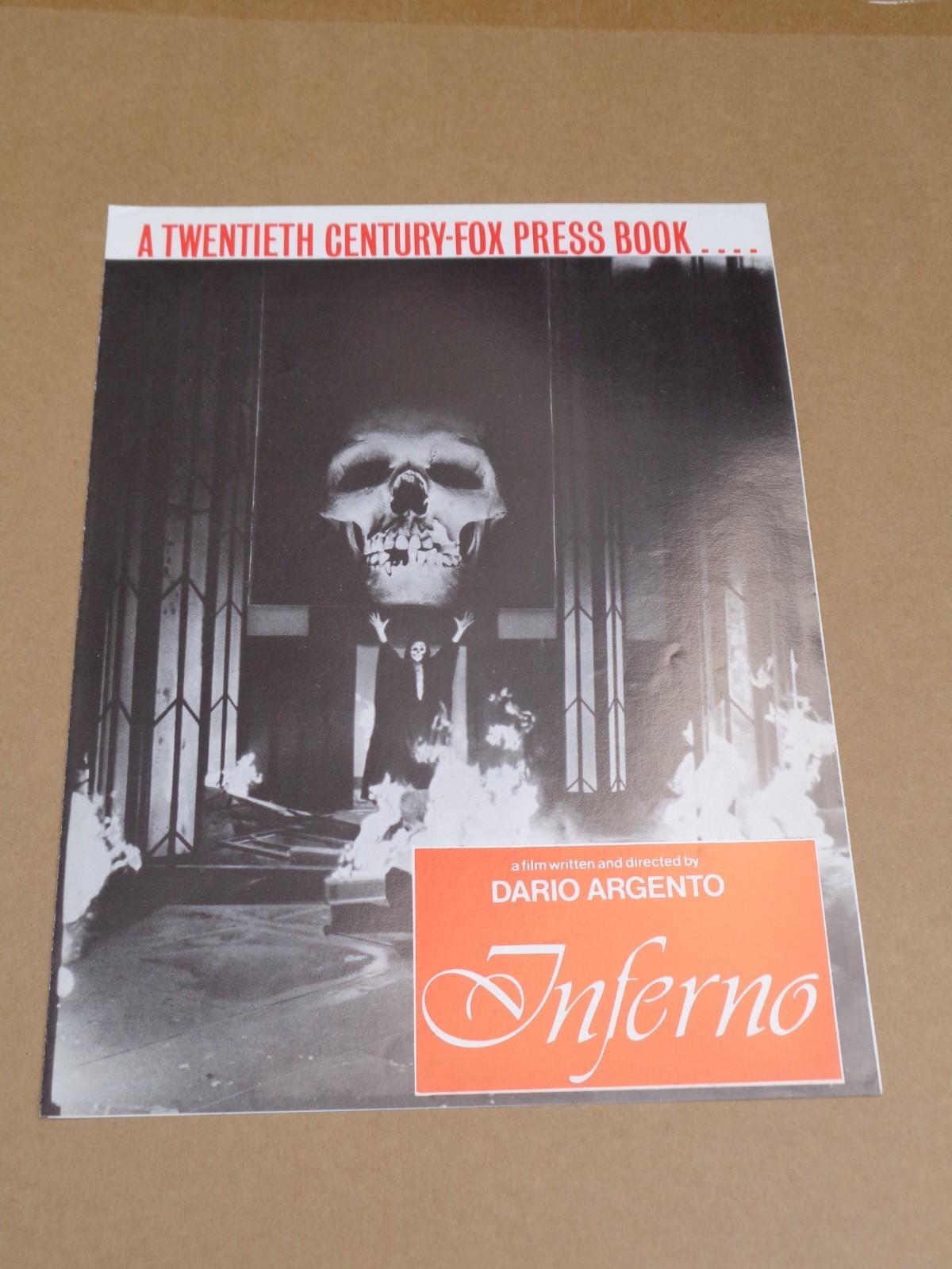 Dario Argento's Inferno - 1981 UK Horror Film Press Book