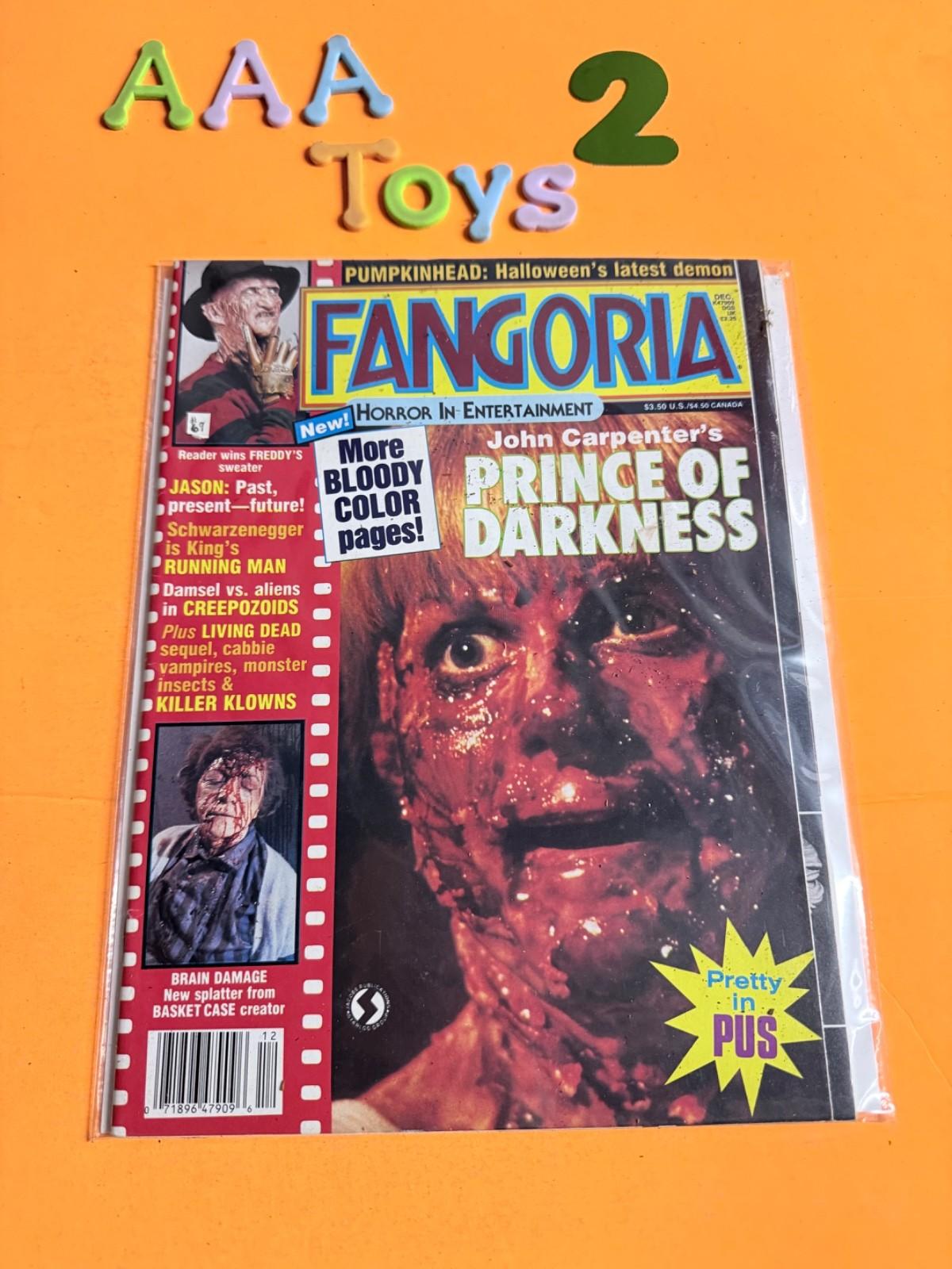 FANGORIA #69 Prince Of Darkness John Carpenters -Friday13