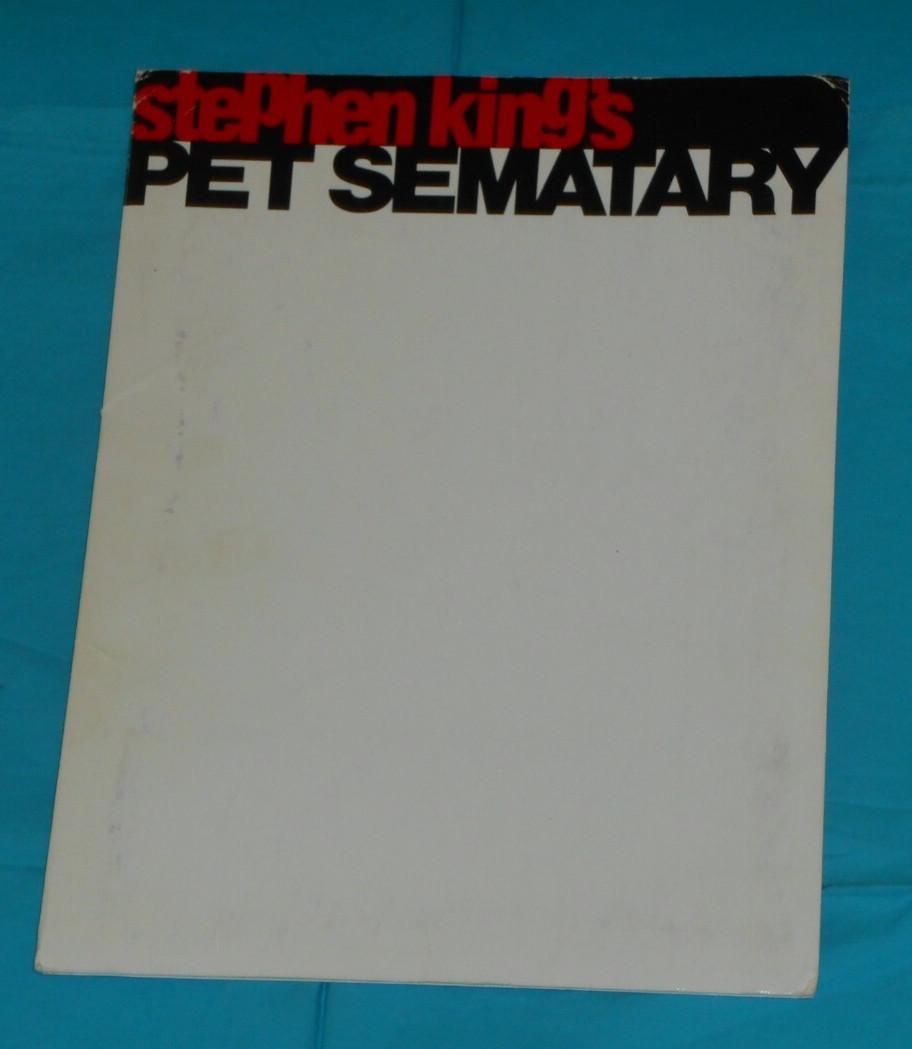 original Stephen King's PET SEMATARY PRESS KIT