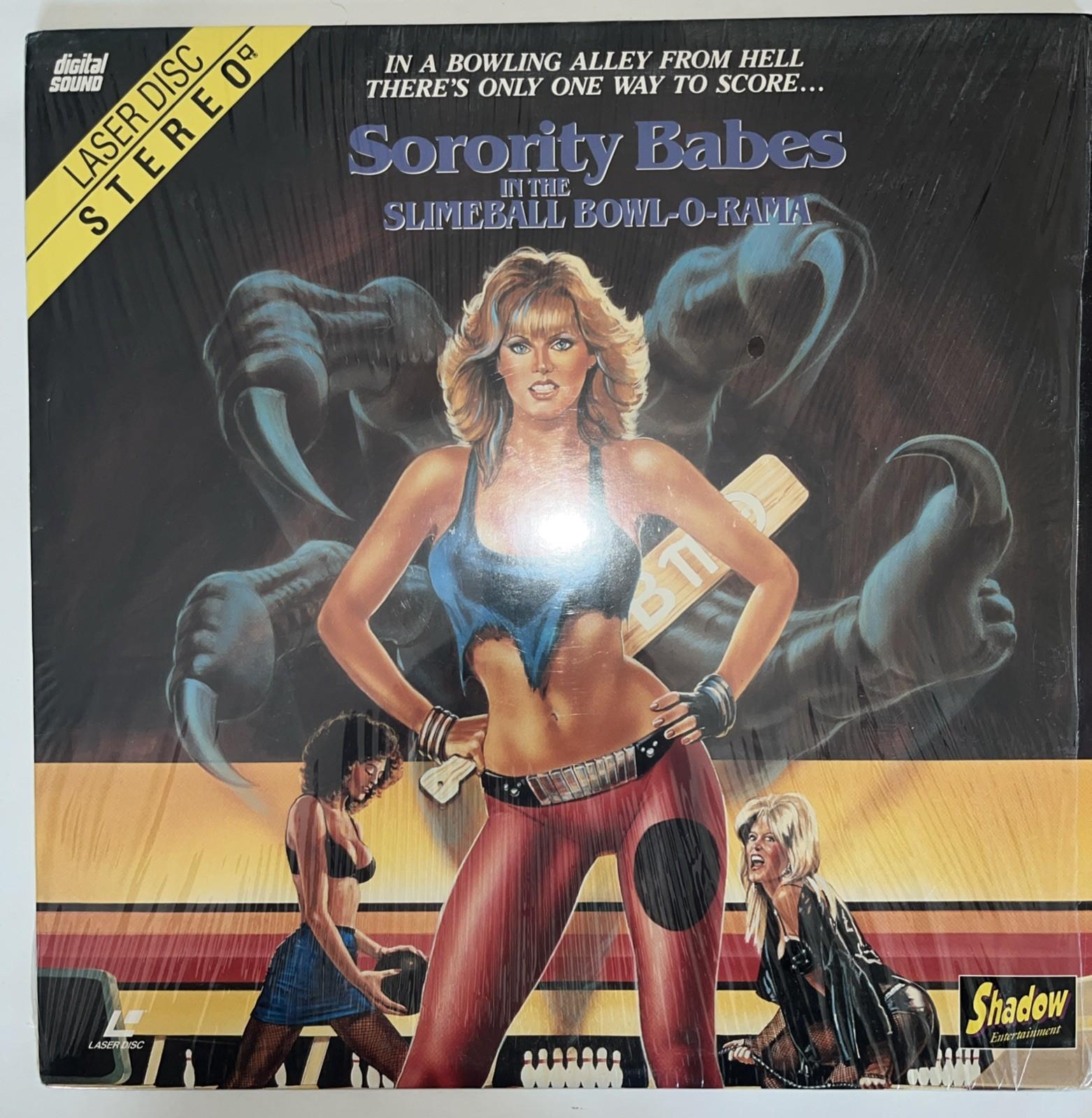 Sorority Babes in the Slimeball Bowl-O-Rama 1988 Laserdisc Andras Jones Horror