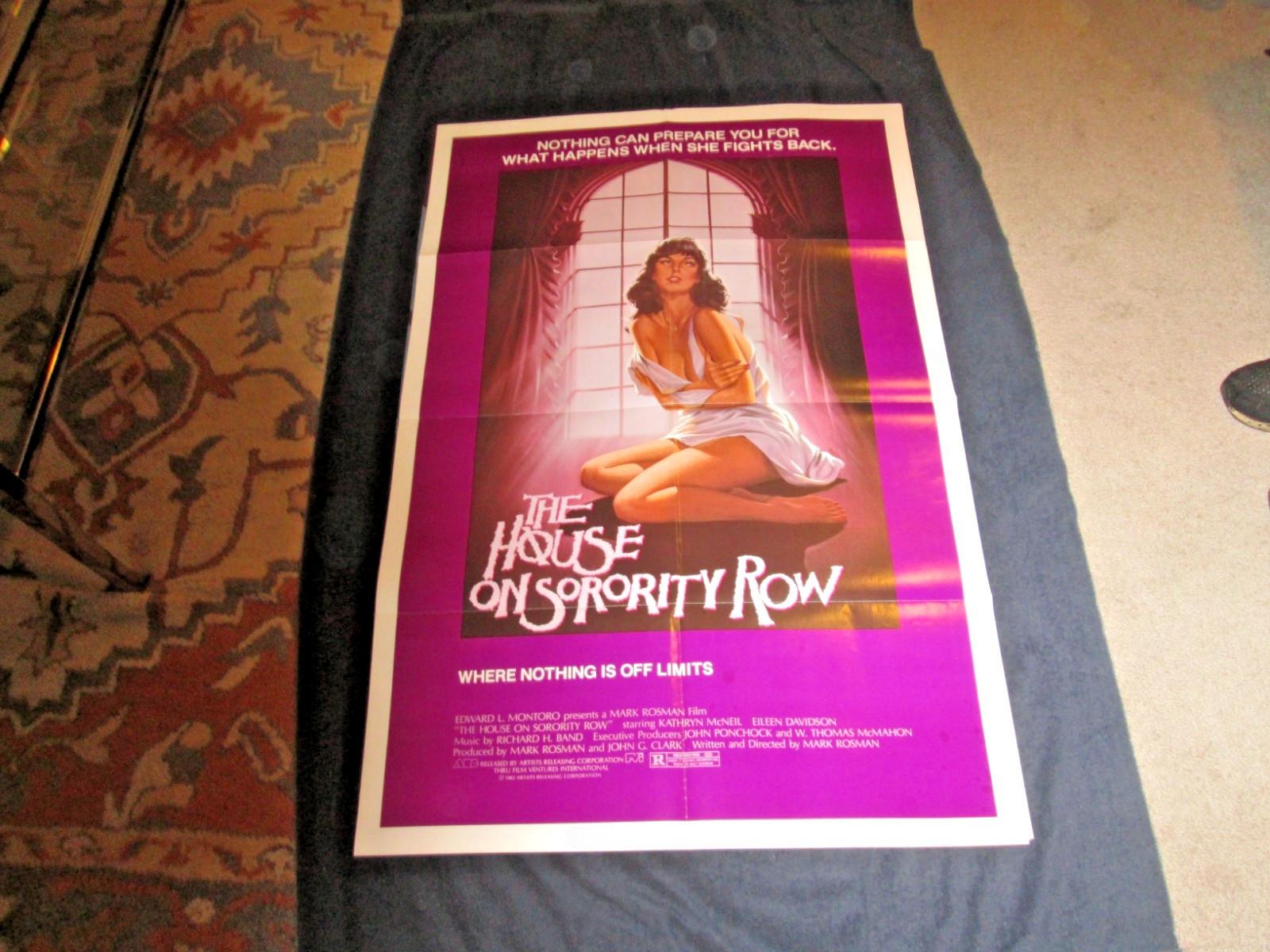 THE HOUSE ON SORORITY ROW.  1982. One Sheet Movie Poster. 