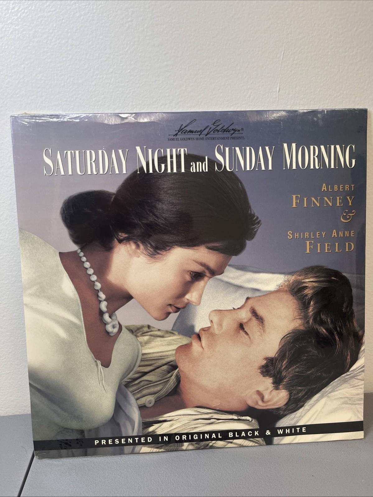 SATURDAY NIGHT AND SUNDAY MORNING Laserdisc LD BRAND NEW SEALED VERY RARE B&W