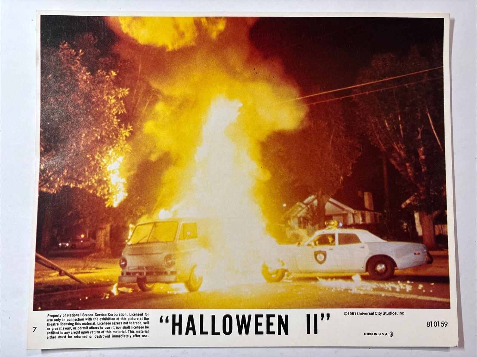 HALLOWEEN II Press Photo.  Lobby Card. 1981 8x10