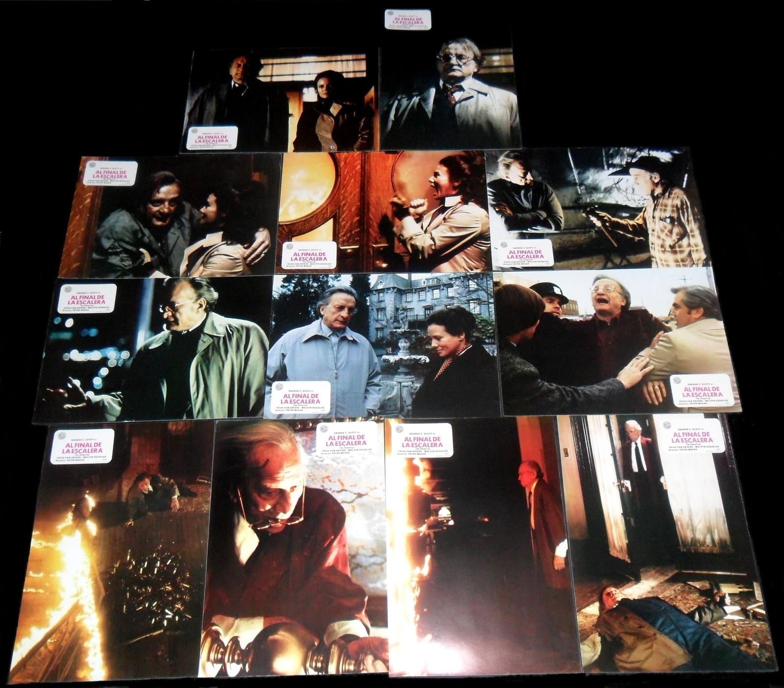 1980 The Changeling ORIGINAL SPAIN LOBBY CARD SET Peter Medak [Complete] 