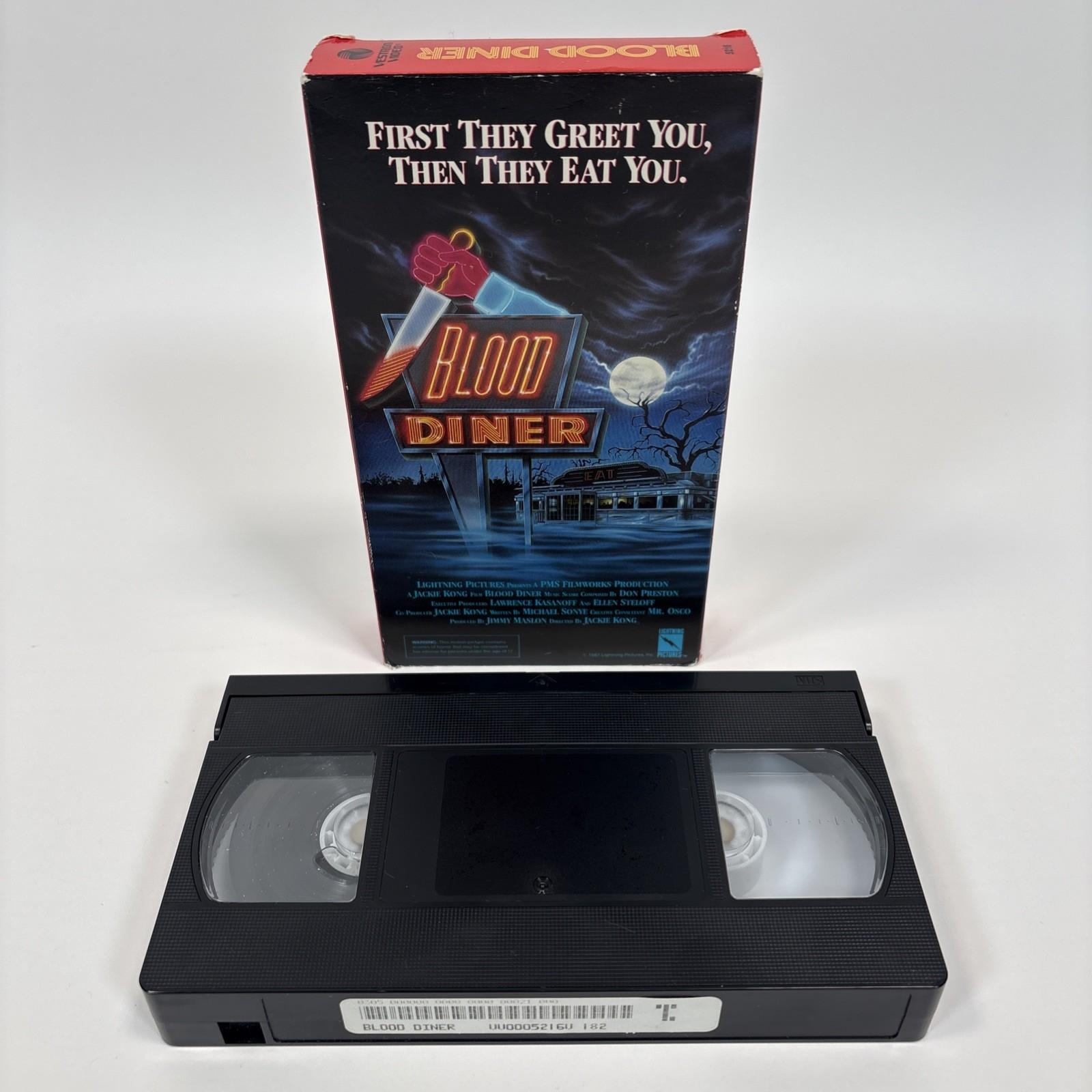 Blood Diner (VHS/1987) Horror Vestron Video