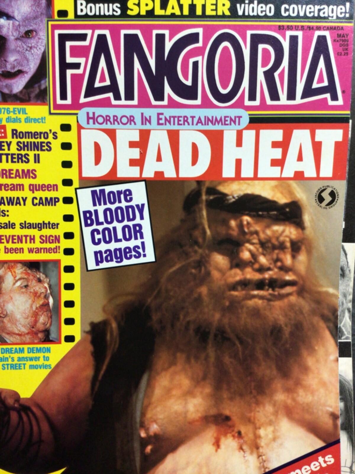 FANGORIA ~ #73 ~  May 1988 ~ Dead Heat ~  NRMT!!!