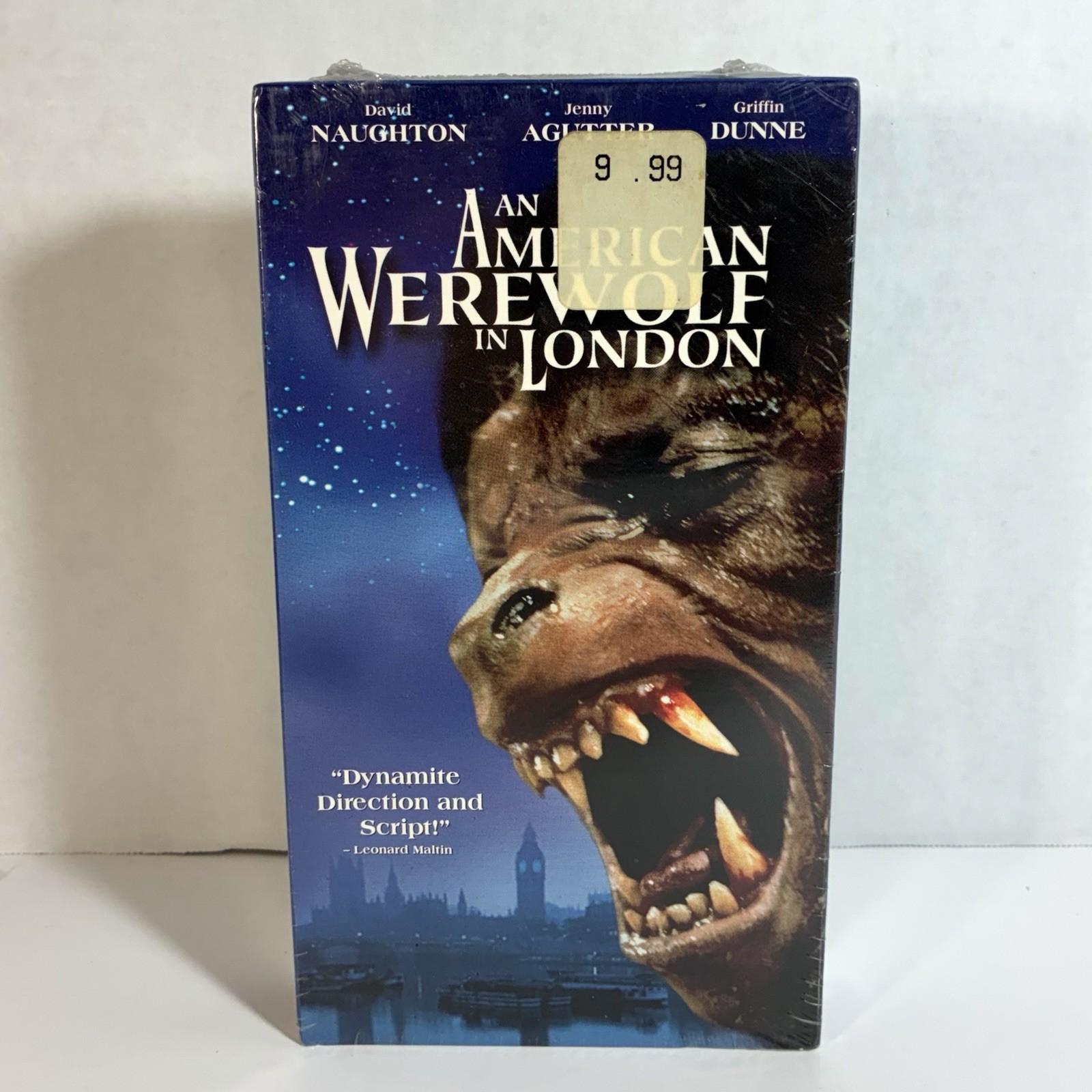 AN AMERICAN WEREWOLF IN LONDON 1981 (VHS, 2001) VHS Tape HORROR • NEW SEALED
