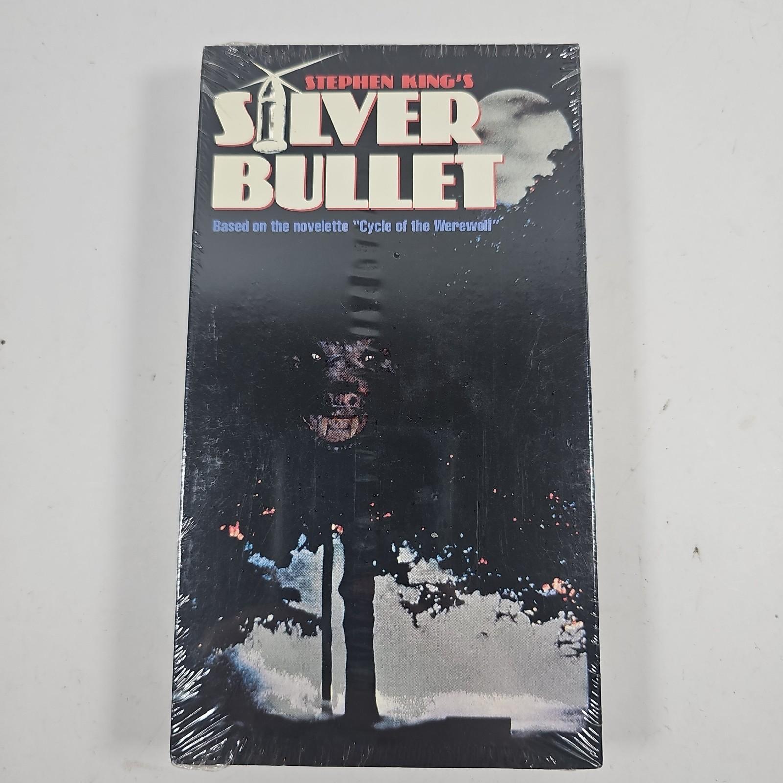 Silver Bullet VHS New Sealed Horror Stephen King 1985 MGM - RARE - See Photos