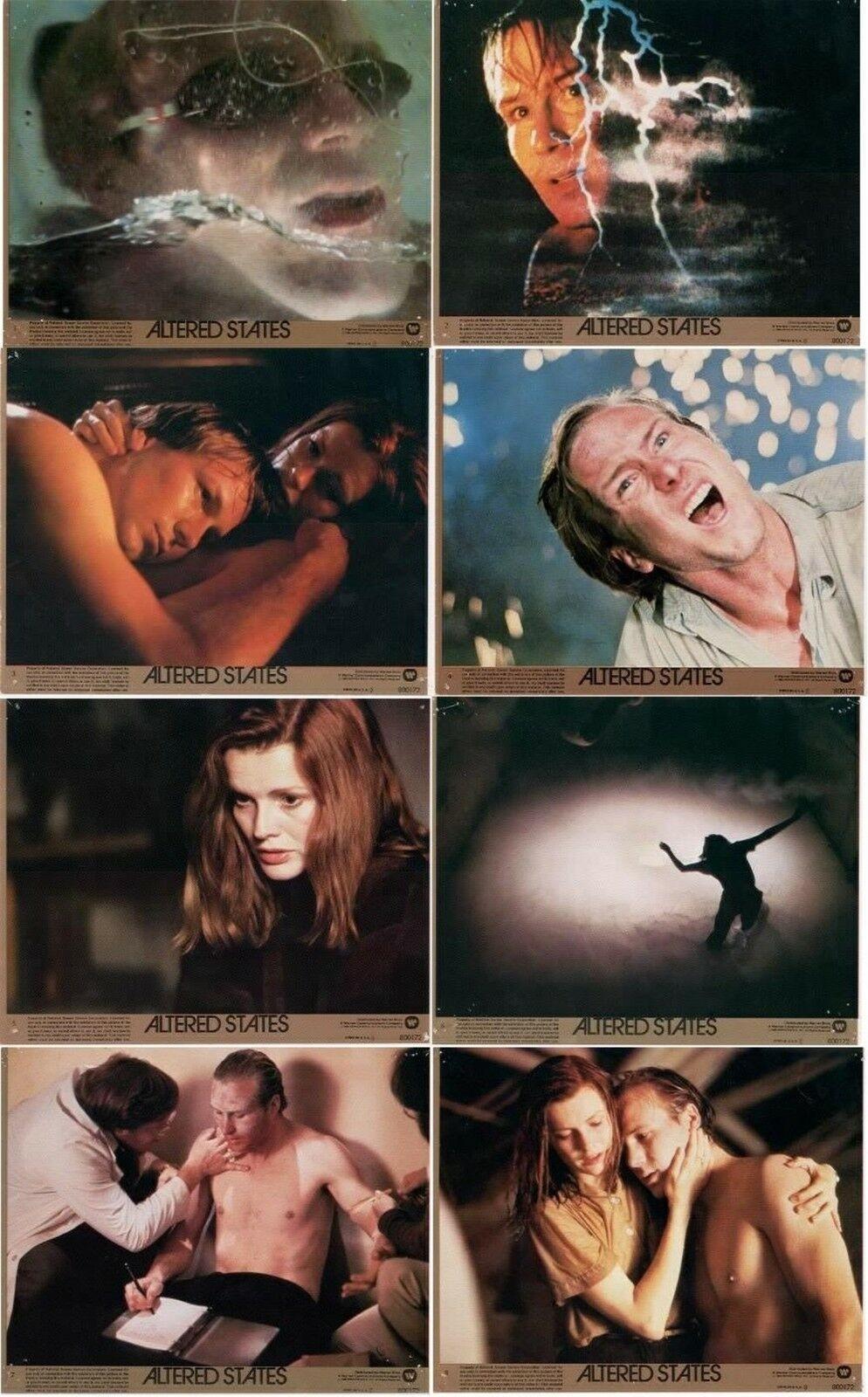 ALTERED STATES 1980 William Hurt, Blair Brown, KEN RUSSELL US 10x8 LOBBY SET