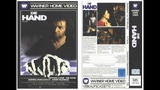 Die Hand (USA 1981 "The Hand") Video Trailer deutsch / german VHS (Michael Caine, Oliver Stone)
