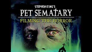 Filming the Horror: Rare Behind the Scenes of Stephen King’s Pet Sematary (1989) 🎞️