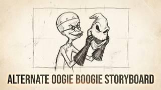 The Nightmare Before Christmas Alternate Oogie Boogie Storyboard | Deleted Scene (1993)