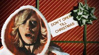 Slashed to pieces. "Don't Open Till Christmas"