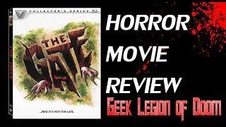 THE GATE ( 1987 Stephen Dorff ) Horror Movie Review Vestron Collector's series