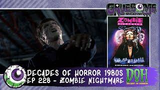ZOMBIE NIGHTMARE (1987) Horror Movie Review - Episode 228 - Decades of Horror 1980s
