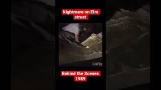 Cool behind the scenes from nightmare on elm street 4 Dream Master #horror #freddykrueger #movies