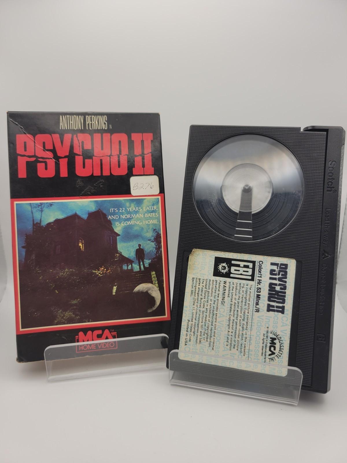 RARE "PSYCHO II" MCA 1983 BETAMAX