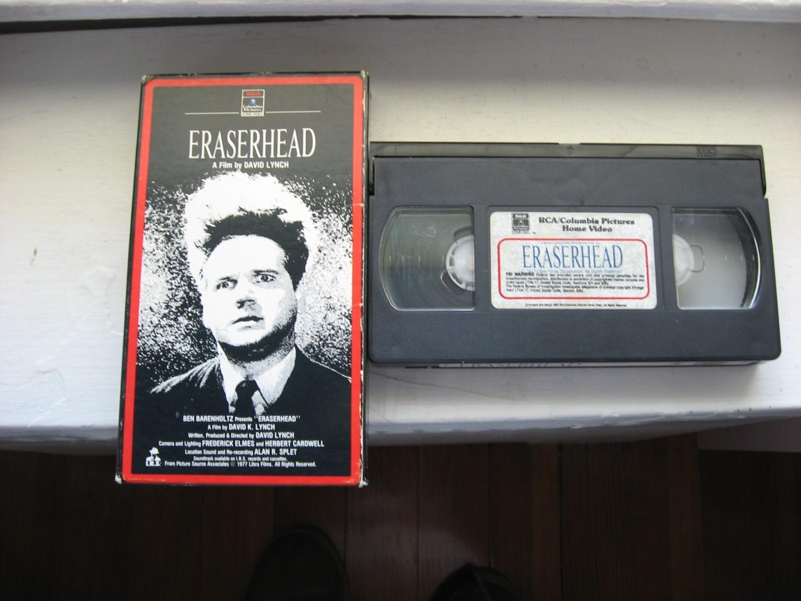 Eraserhead/vhs/john nance/rca columbia