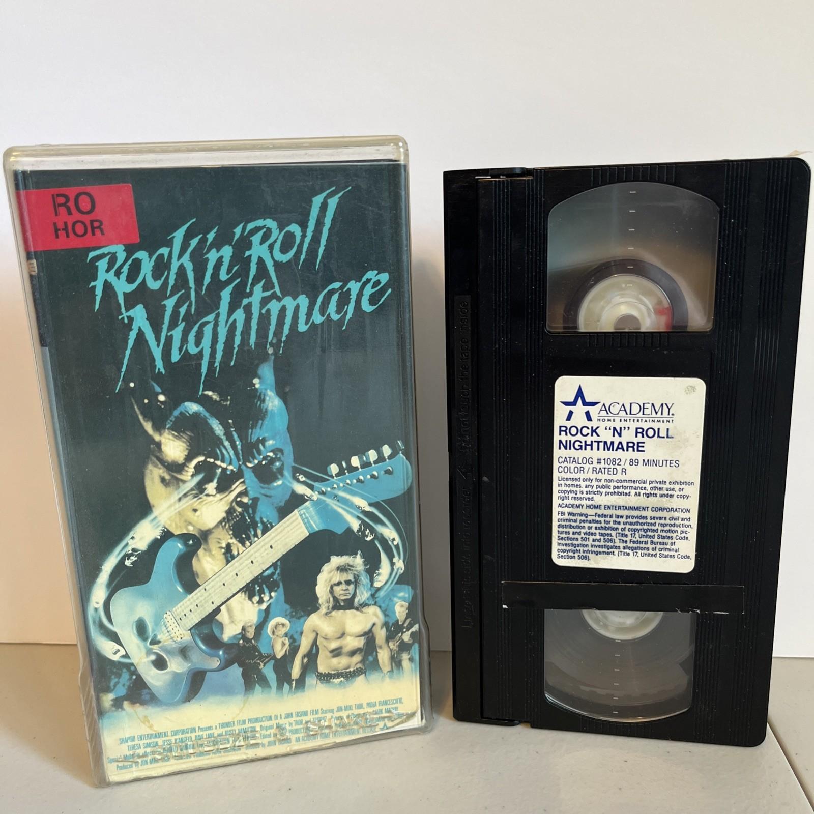 Rock N Roll Nightmare (VHS)