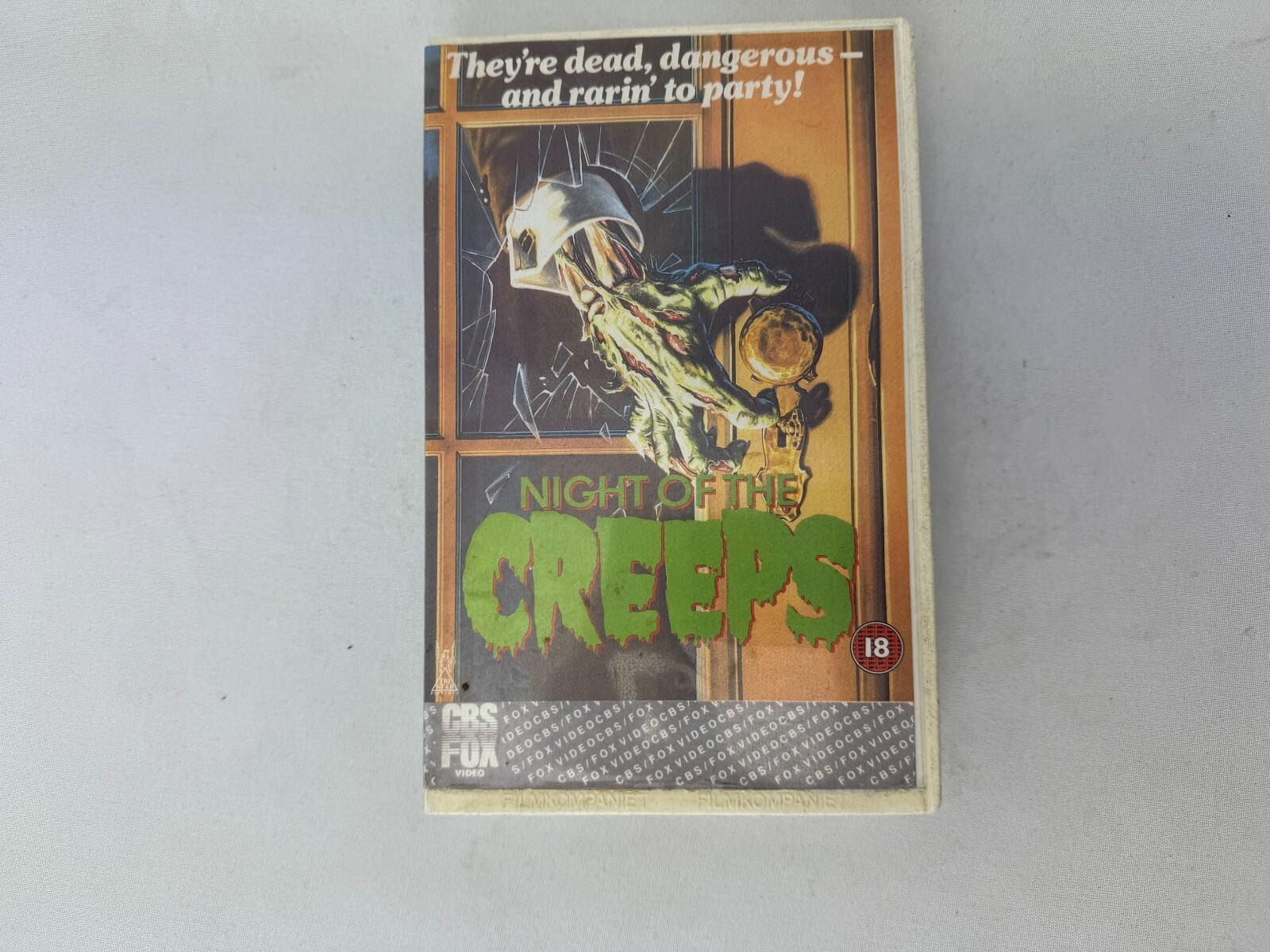 The Night of The Creeps VHS, Horror
