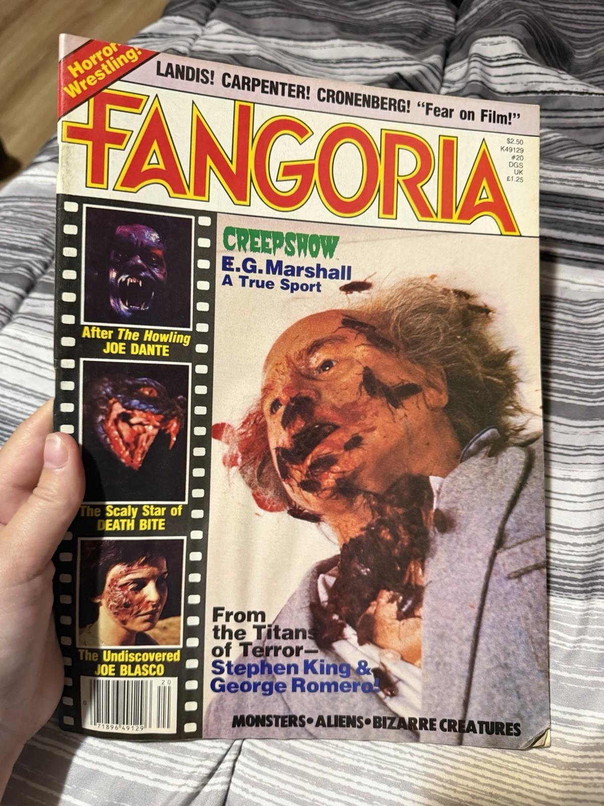 FANGORIA #20 Creepshow WATER DAMAGE