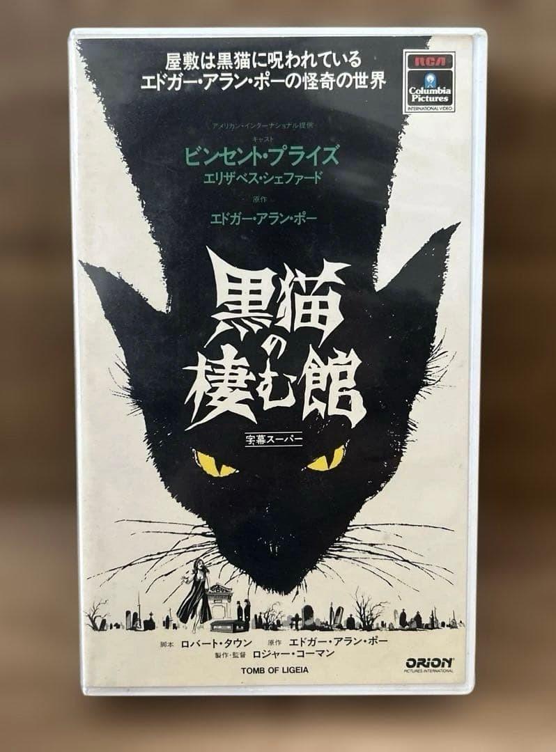 Black Cat 1981 Film VHS