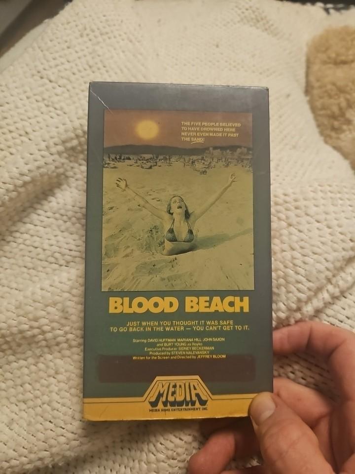 Blood Beach (1981) VHS Tape