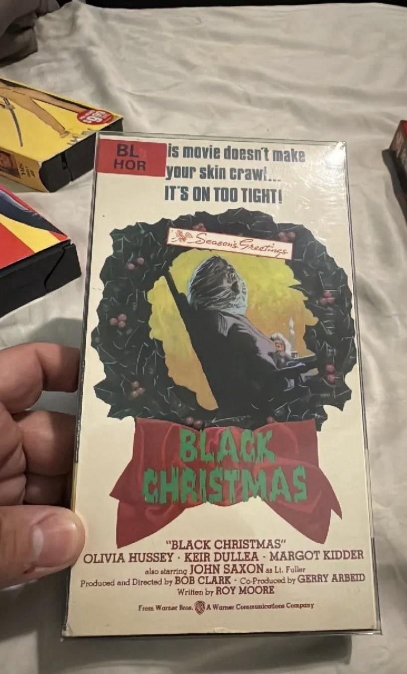 Black Christmas VHS
