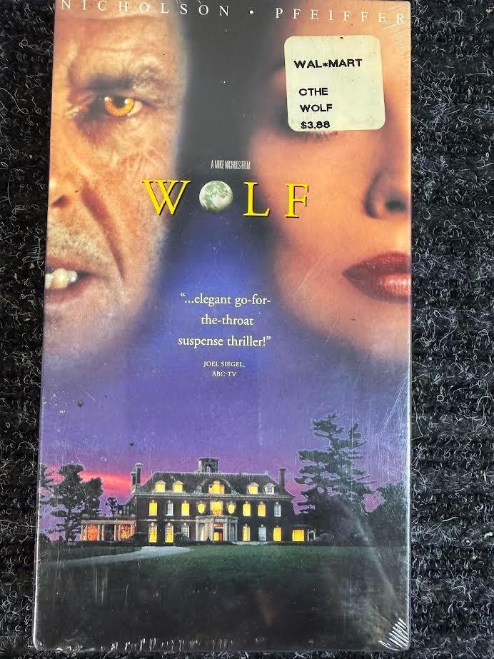 Wolf (VHS 1994, New, Sealed)