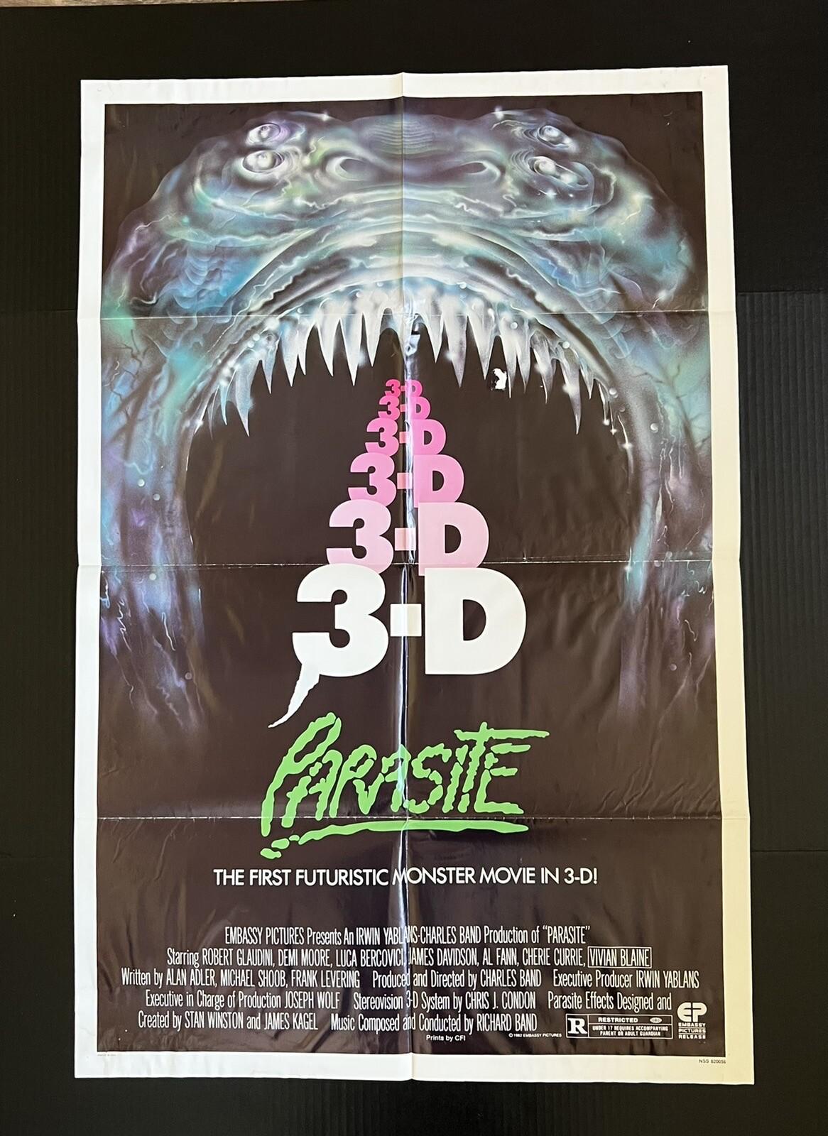 Parasite 1982 Original Movie Poster