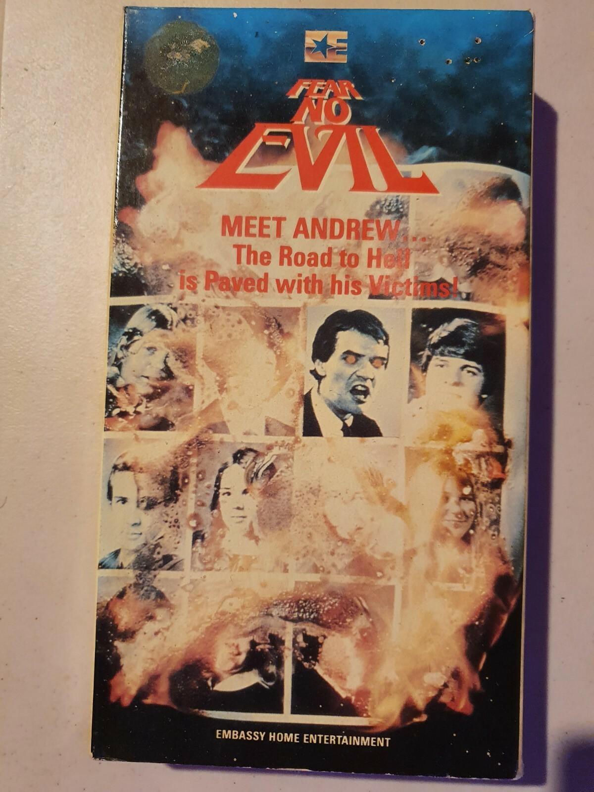 Fear No Evil VHS Vintage Rare