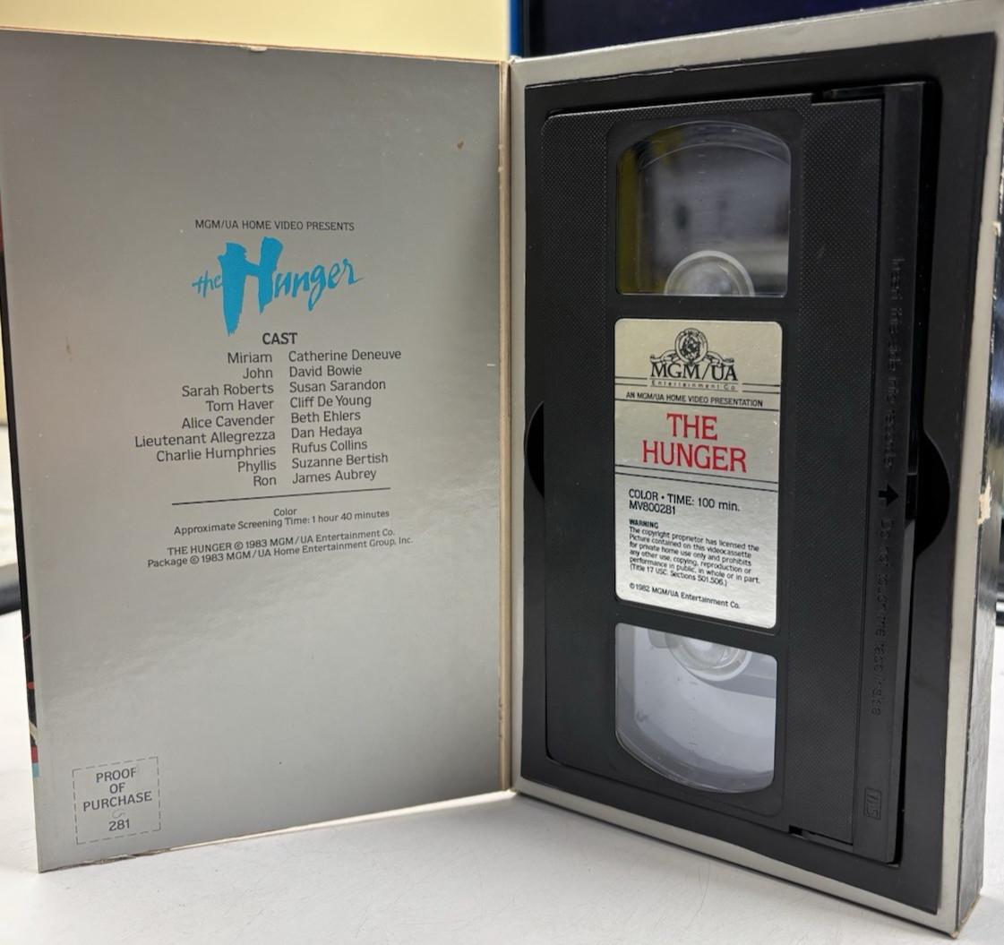 the hunger 1982 RARE