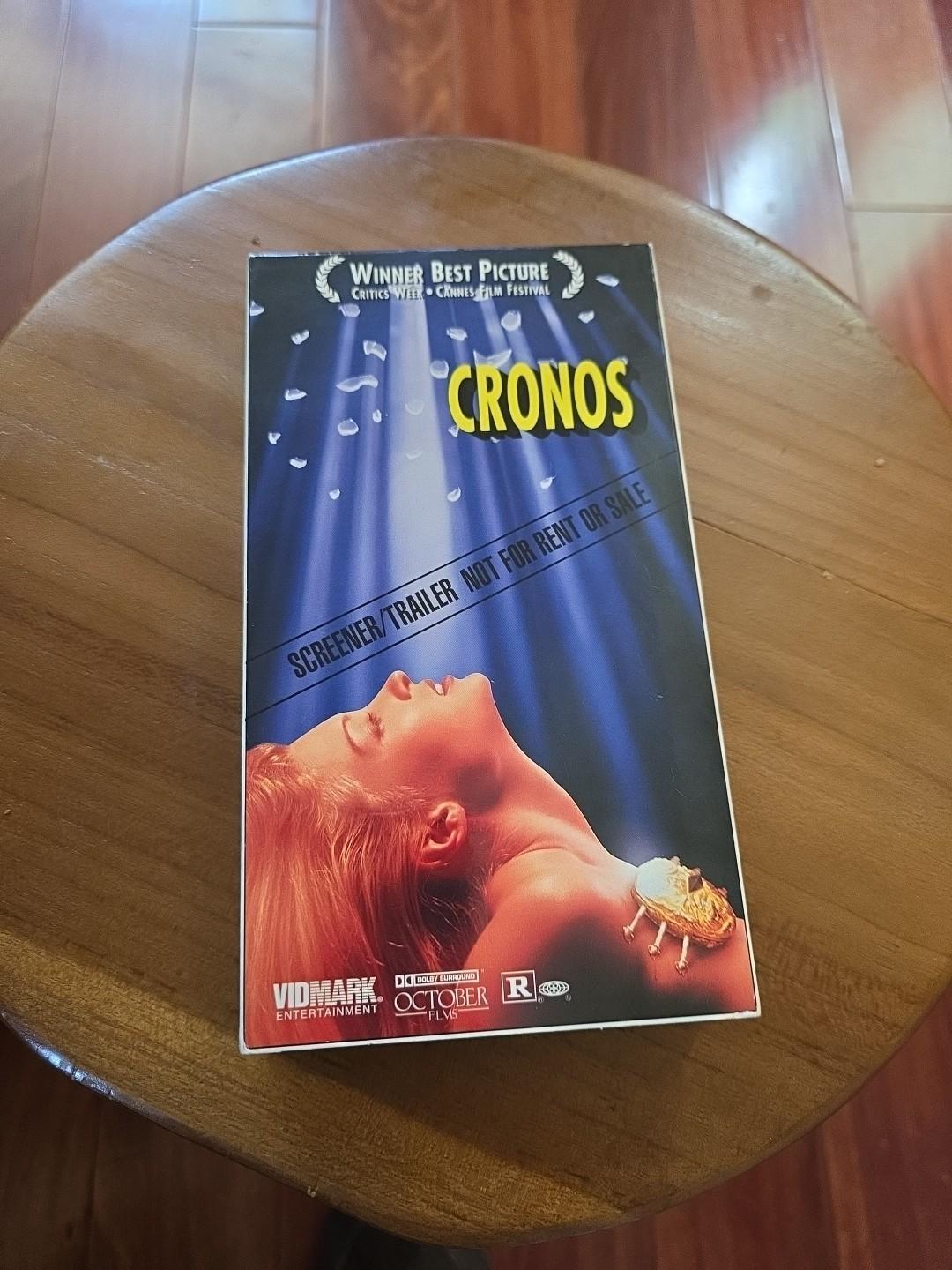 Cronos 1993 VHS RARE Screener Tested