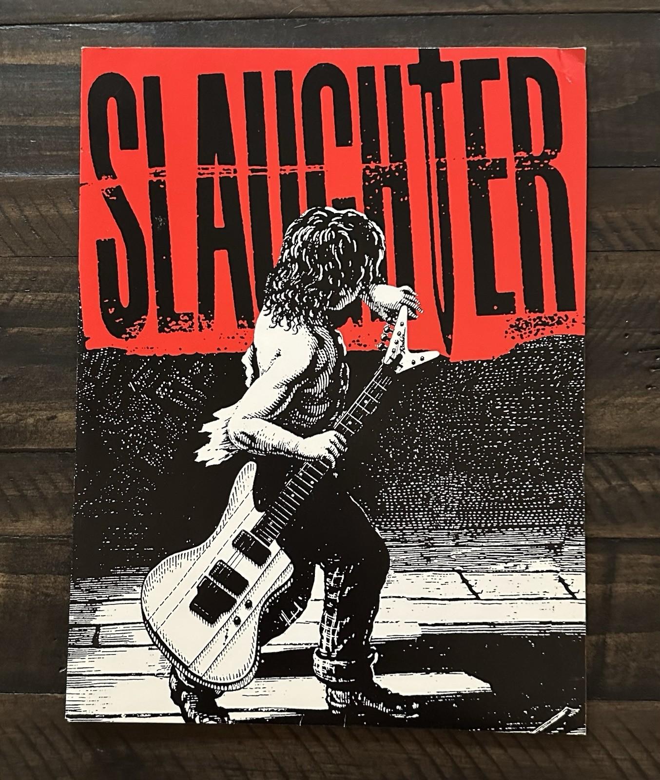 "Slaughter" Press Kit HRPK988