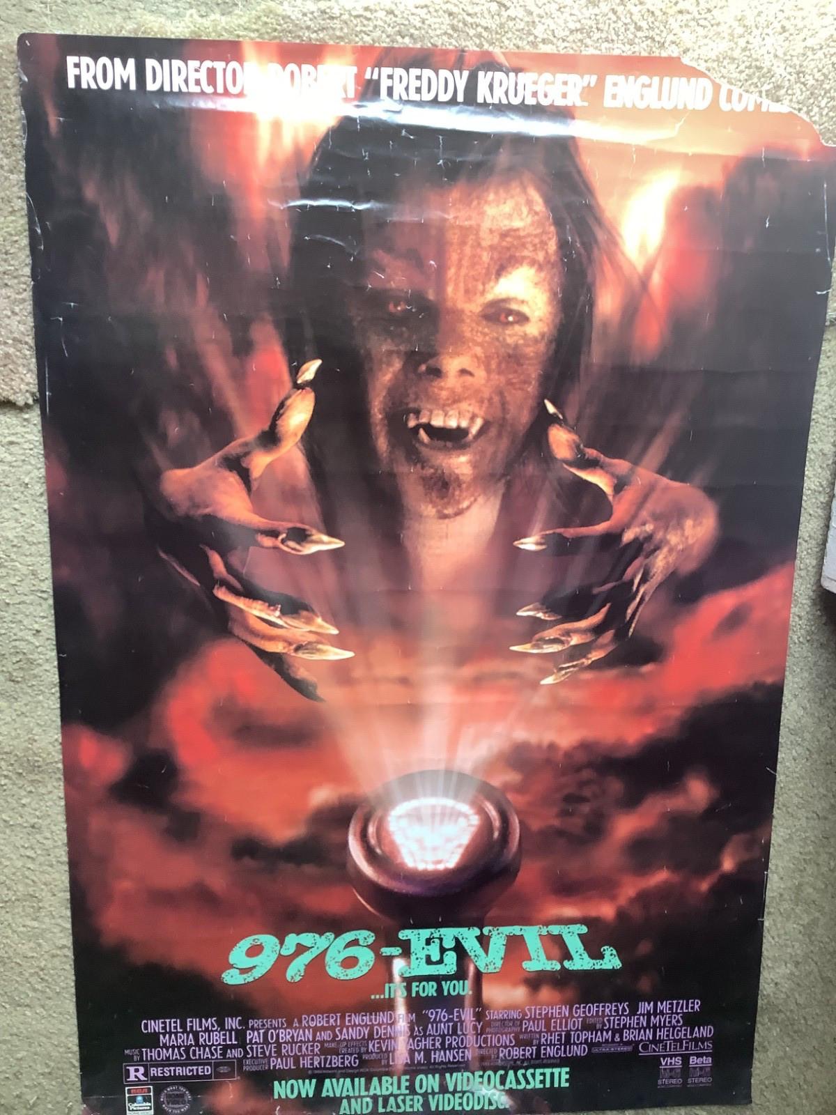 976-Evil video poster