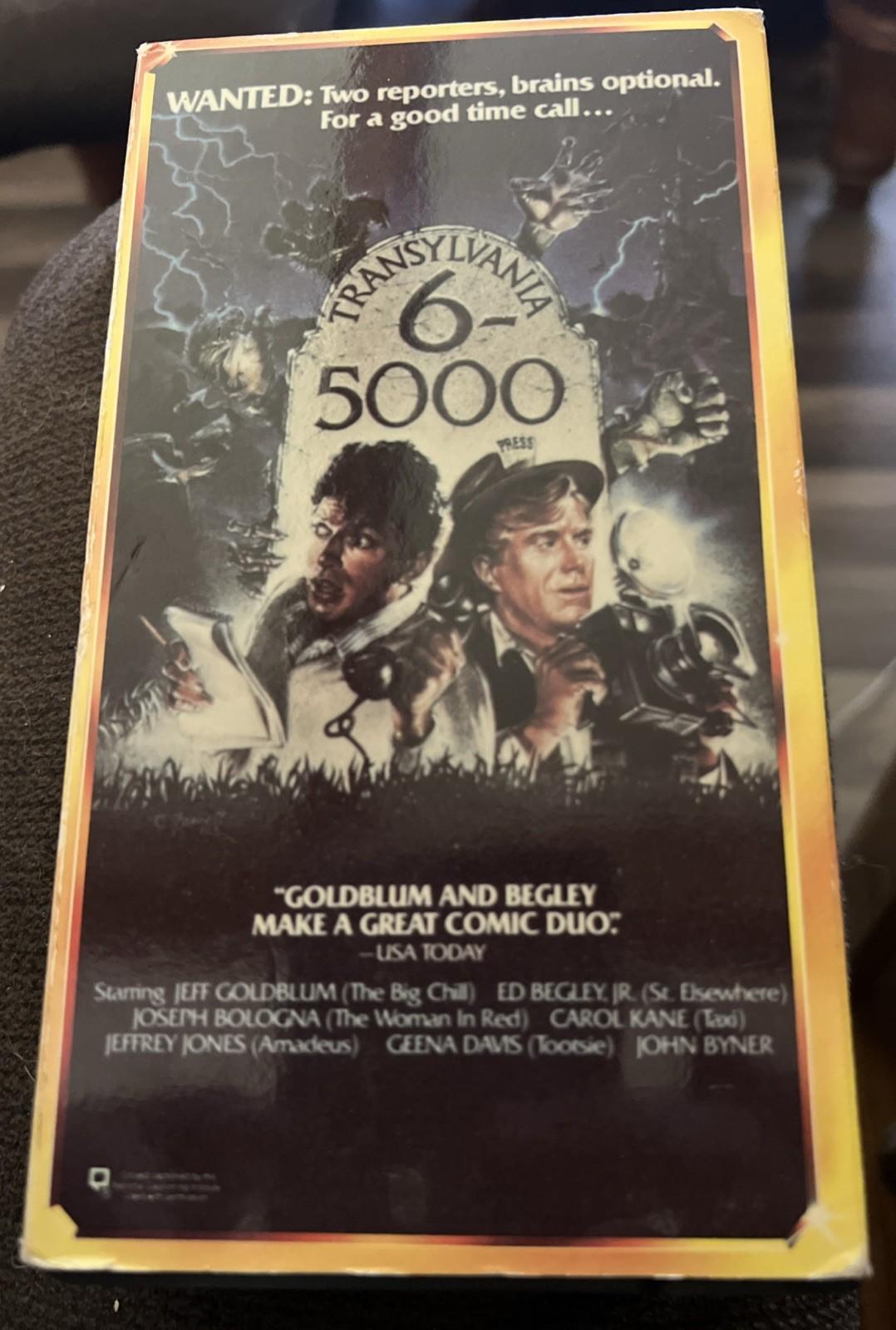 Transylvania 6-5000 (VHS, 1985)