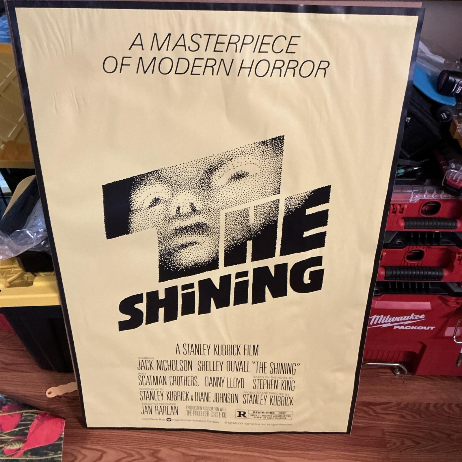 THE SHINING 1980 ORIGINAL MOVIE POSTER