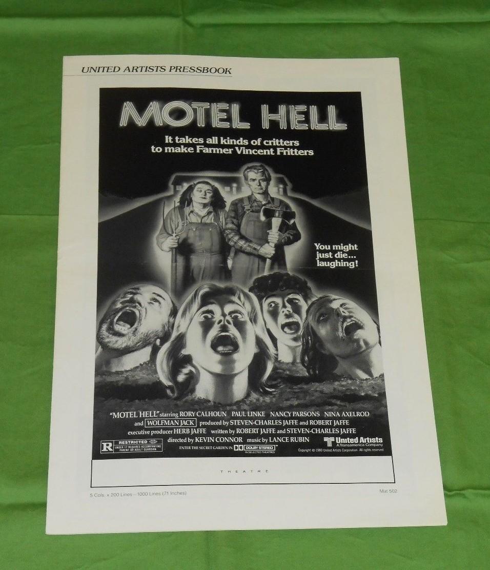original MOTEL HELL PRESSBOOK