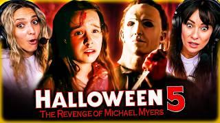 HALLOWEEN 5: THE REVENGE OF MICHAEL MYERS (1989) IS MENACING!! MOVIE REACTION!! Danielle Harris