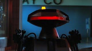 CHOPPING MALL "Killbots" Clip (1986) Barbara Crampton