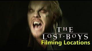 The Lost Boys 1987 ( FILMING LOCATION ) Kiefer Sutherland Jason Patric Corey Haim