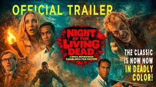 Night of the Living Dead (1968) | Official Trailer | In Color & Restored | Zombie Horror Movie