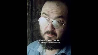 Stanley Kubrick behind the scenes of The Shining (1980), directing Shelley Duvall.